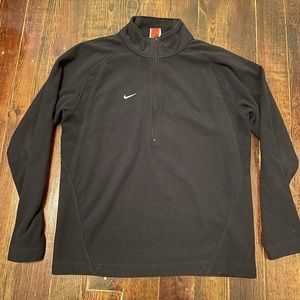 Nike Vintage Y2K Half Zip Pull Over Fleece Long Sleeve